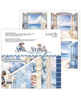 LemonCraft Sea Story 8x8 Inch Paper Pad (LEM-SEASTO-02)