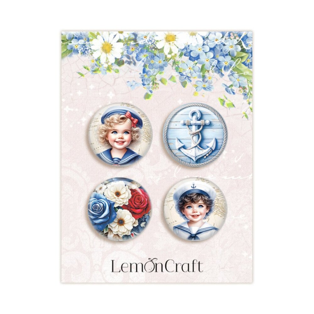 LemonCraft Sea Story Buttons (LEM-SEASTO-04) LemonCraft Sea Story Buttons (LEM-SEASTO-04)