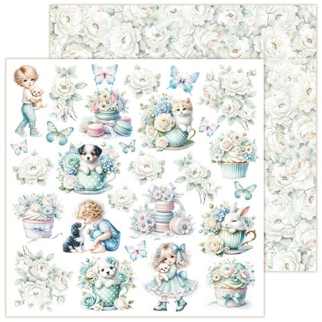 LemonCraft Sweetheart 12x12 Inch Paper Pad (LEM-SWEETHA-01) LemonCraft Sweetheart 12x12 Inch Paper Pad (LEM-SWEETHA-01)