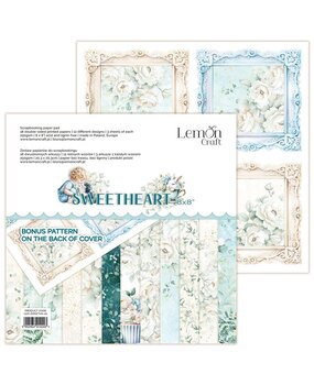 LemonCraft Sweetheart 8x8 Inch Paper Pad (LEM-SWEETHA-02)