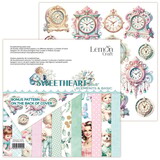 LemonCraft Sweetheart 8x8 Inch Elements & Basic Paper Pad (LEM-SWEETHA-03)