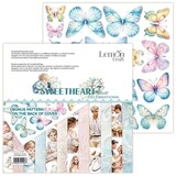 LemonCraft Sweetheart 8x8 Inch Celebrations Paper Pad (LEM-SWEETHA-04)