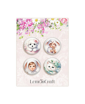 LemonCraft Sweetheart Buttons (LEM-SWEETHA-05)