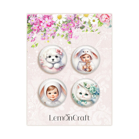 LemonCraft Sweetheart Buttons (LEM-SWEETHA-05) LemonCraft Sweetheart Buttons (LEM-SWEETHA-05)