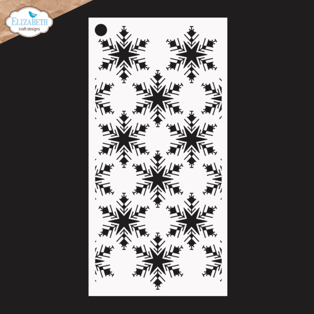 Elizabeth Craft Designs December Romance Journal Stencils (S054) Elizabeth Craft Designs December Romance Journal Stencils (S054)