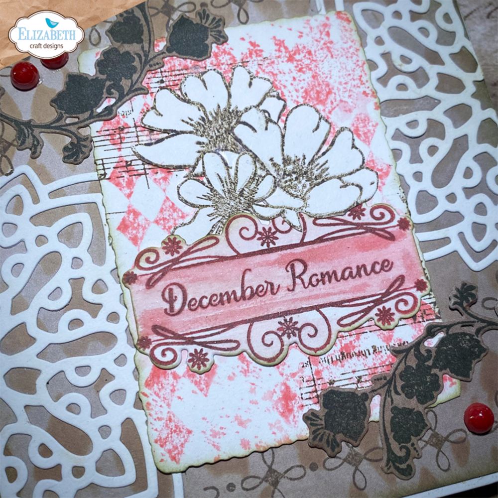 Elizabeth Craft Designs December Romance A6 Clear Stamps Winter Flowers (CS370) Elizabeth Craft Designs December Romance A6 Clear Stamps Winter Flowers (CS370)