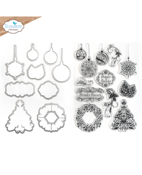 Elizabeth Craft Designs December Romance Stamp & Dies (CSD368) Elizabeth Craft Designs December Romance Stamp & Dies (CSD368)