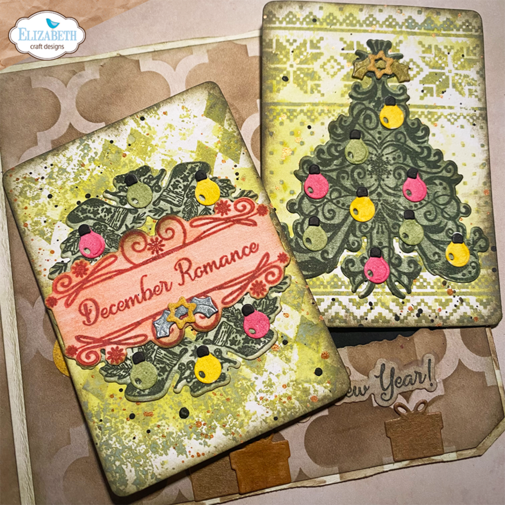 Elizabeth Craft Designs December Romance Stamp & Dies (CSD368) Elizabeth Craft Designs December Romance Stamp & Dies (CSD368)