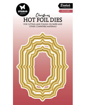 Studio Light Christmas Essentials Hot Foil Dies Accolade (SL-ES-HFCD08) Studio Light Christmas Essentials Hot Foil Dies Accolade (SL-ES-HFCD08)
