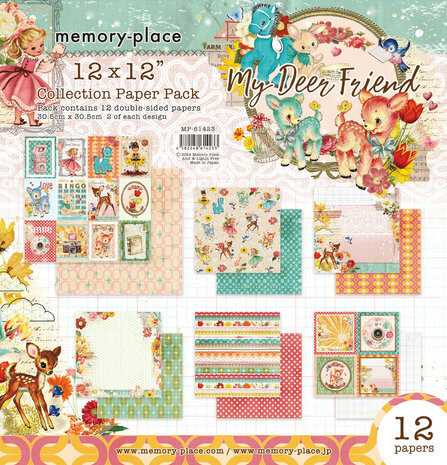 Memory Place My Deer Friend 12x12 Inch Paper Pack (MP-61423)