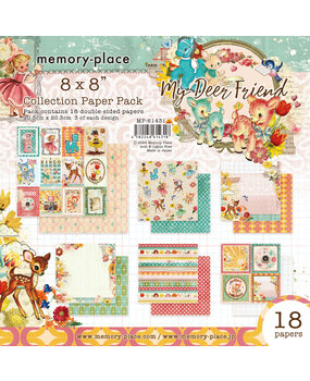 Memory Place My Deer Friend 8x8 Inch Paper Pack (MP-61431) Memory Place My Deer Friend 8x8 Inch Paper Pack (MP-61431)