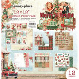 Memory Place Merry & Bright 12x12 Inch Paper Pack (MP-61436)