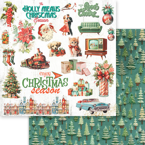 Memory Place Merry & Bright 12x12 Inch Paper Pack (MP-61436) Memory Place Merry & Bright 12x12 Inch Paper Pack (MP-61436)