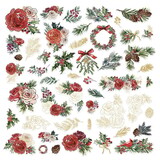 Spellbinders Handmade Holidays Floral Die Cuts (SCS-351)