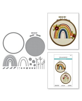 Spellbinders Nicol's Needlework Gathering Stitches Dies (S5-629) Spellbinders Nicol's Needlework Gathering Stitches Dies (S5-629)
