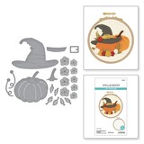 Spellbinders Nicol's Needlework Faux Embroidered Pumpkin Dies (S4-1357)