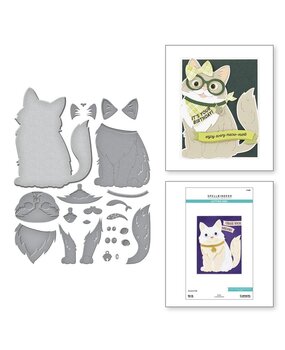 Spellbinders Bibi's Cats and Pugs Big Cat Dies (S7-250) Spellbinders Bibi's Cats and Pugs Big Cat Dies (S7-250)