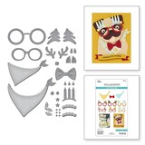 Spellbinders Bibi's Cats and Pugs Cats and Pugs Accessories Dies (S4-1345)