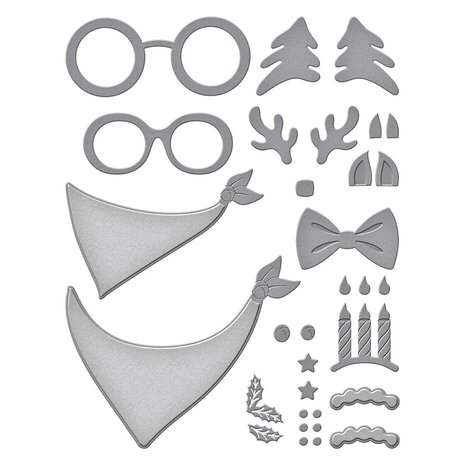 Spellbinders Bibi's Cats and Pugs Cats and Pugs Accessories Dies (S4-1345) Spellbinders Bibi's Cats and Pugs Cats and Pugs Accessories Dies (S4-1345)