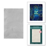 Spellbinders Peacock Paradise Feather Flourish 3D Embossing Folder (E3D-095)