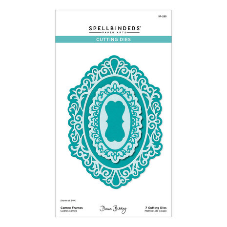 Spellbinders Peacock Paradise Cameo Frames Dies (S7-255)