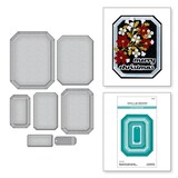 Spellbinders Home for the Holidays Emerald Cut Labels and Tag Dies (S5-641)