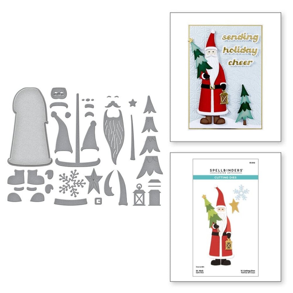 Spellbinders Home for the Holidays St. Nick Dies (S5-642)