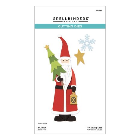 Spellbinders Home for the Holidays St. Nick Dies (S5-642)