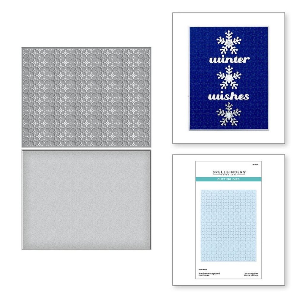 Spellbinders Home for the Holidays Starshine Background Dies (S5-645) Spellbinders Home for the Holidays Starshine Background Dies (S5-645)
