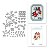 Spellbinders Home for the Holidays Poinsettia Spray Dies (S4-1366)