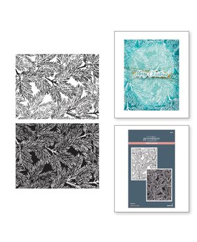 Spellbinders Home for the Holidays Night & Day Pines Press Plates (BP-197) Spellbinders Home for the Holidays Night & Day Pines Press Plates (BP-197)