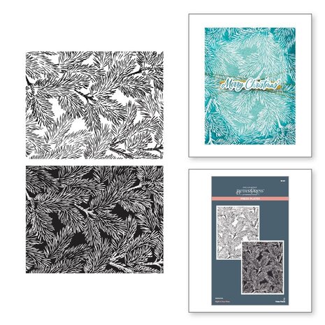 Spellbinders Home for the Holidays Night & Day Pines Press Plates (BP-197) Spellbinders Home for the Holidays Night & Day Pines Press Plates (BP-197)