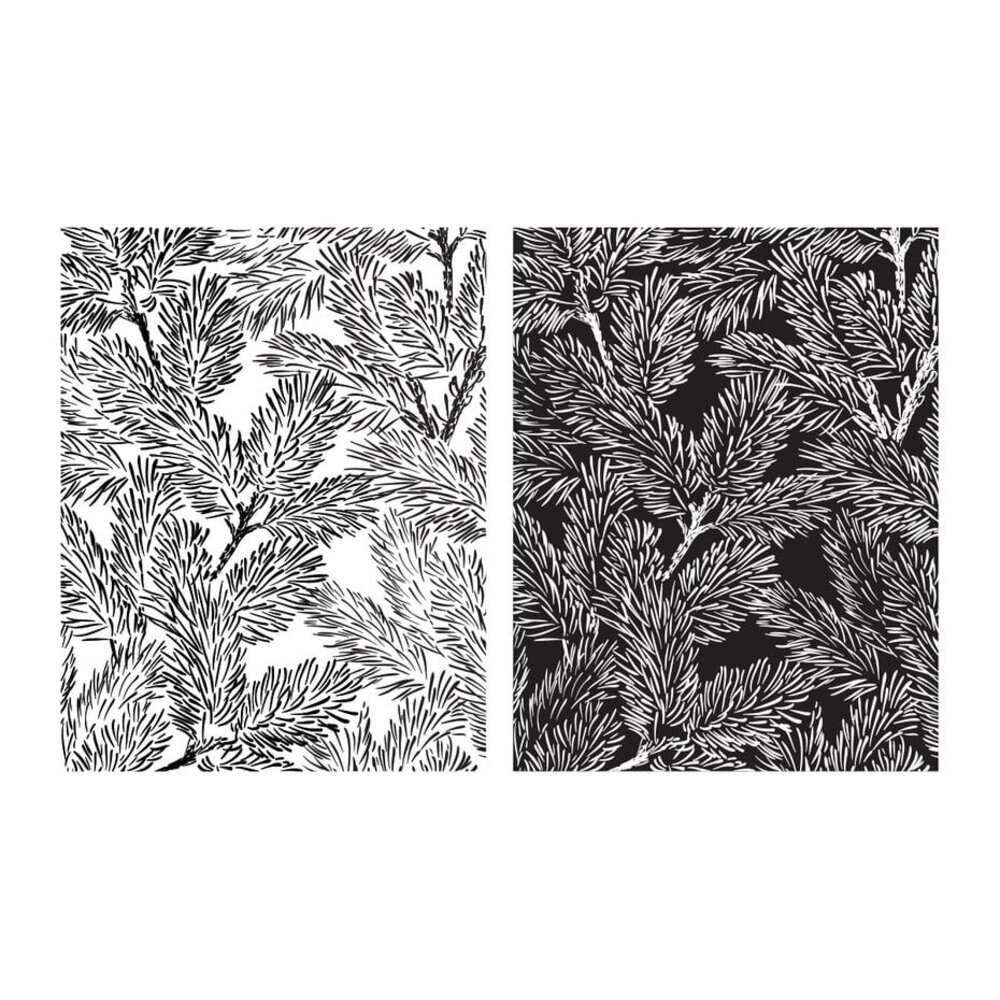 Spellbinders Home for the Holidays Night & Day Pines Press Plates (BP-197) Spellbinders Home for the Holidays Night & Day Pines Press Plates (BP-197)