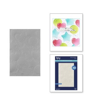 Spellbinders Birthday Bash Party Balloons 3D Embossing Folder (E3D-097) Spellbinders Birthday Bash Party Balloons 3D Embossing Folder (E3D-097)