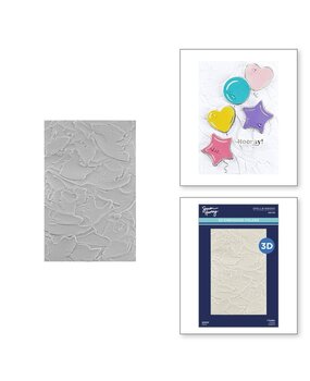 Spellbinders Birthday Bash Plaster 3D Embossing Folder (E3D-103) Spellbinders Birthday Bash Plaster 3D Embossing Folder (E3D-103)