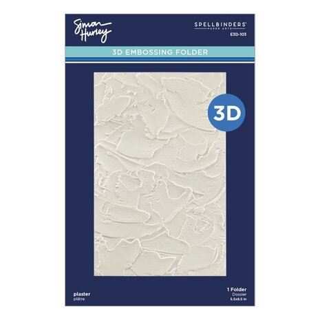 Spellbinders Birthday Bash Plaster 3D Embossing Folder (E3D-103) Spellbinders Birthday Bash Plaster 3D Embossing Folder (E3D-103)