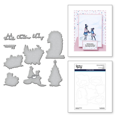 Spellbinders Sketched Christmas Dies (S7-257) Spellbinders Sketched Christmas Dies (S7-257)