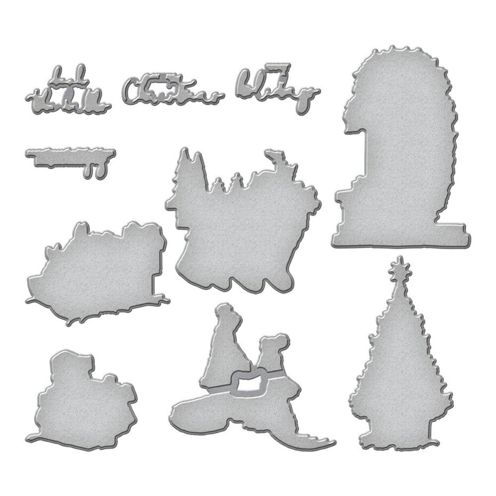 Spellbinders Sketched Christmas Dies (S7-257) Spellbinders Sketched Christmas Dies (S7-257)