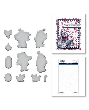 Spellbinders Sketched Santas Dies (S6-241)