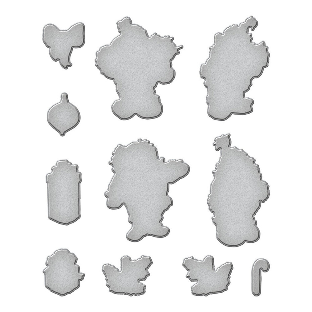 Spellbinders Sketched Santas Dies (S6-241)