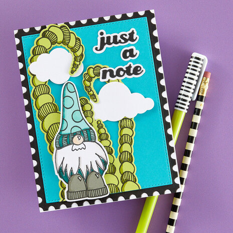 Spellbinders No Place Like Gnome Stamp and Die Bundle (BD-0853)