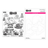 Spellbinders Toadstool Tales Stamp and Die Bundle (BD-0855)