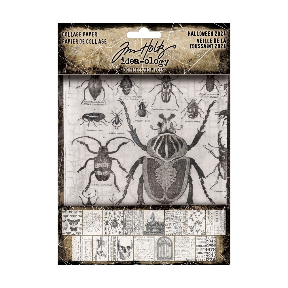 Idea-ology Tim Holtz Halloween Collage Paper (TH94393) Idea-ology Tim Holtz Halloween Collage Paper (TH94393)