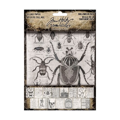 Idea-ology Tim Holtz Halloween Collage Paper (TH94393) Idea-ology Tim Holtz Halloween Collage Paper (TH94393)