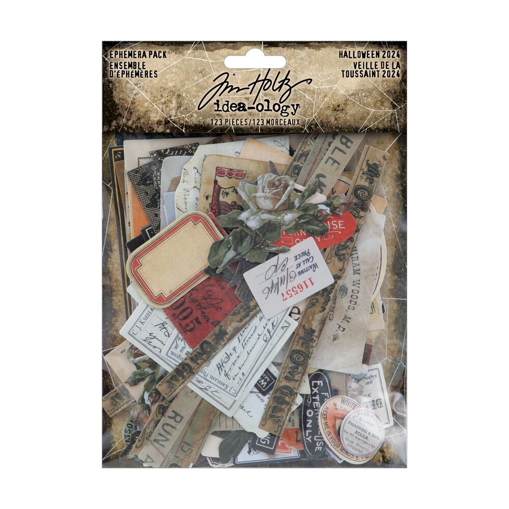 Idea-ology Tim Holtz Halloween Ephemera Pack (TH94396)