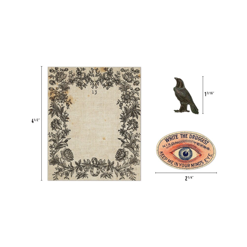 Idea-ology Tim Holtz Halloween Ephemera Pack (TH94396)