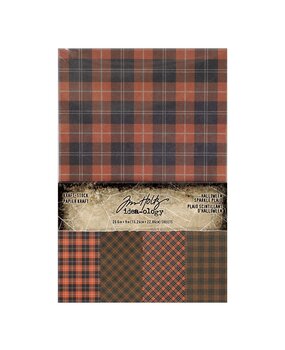 Idea-ology Tim Holtz Halloween Kraftstock Sparkle Plaid (TH94398) Idea-ology Tim Holtz Halloween Kraftstock Sparkle Plaid (TH94398)