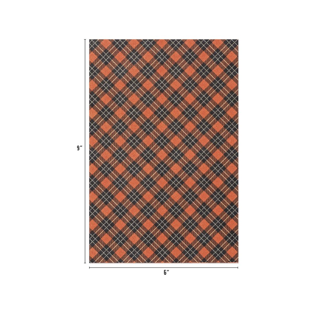 Idea-ology Tim Holtz Halloween Kraftstock Sparkle Plaid (TH94398) Idea-ology Tim Holtz Halloween Kraftstock Sparkle Plaid (TH94398)