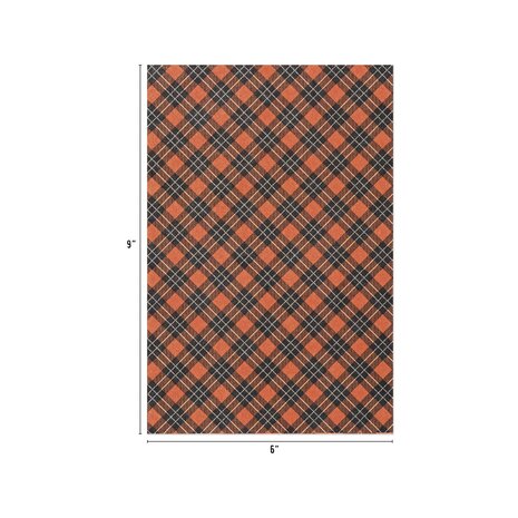 Idea-ology Tim Holtz Halloween Kraftstock Sparkle Plaid (TH94398) Idea-ology Tim Holtz Halloween Kraftstock Sparkle Plaid (TH94398)