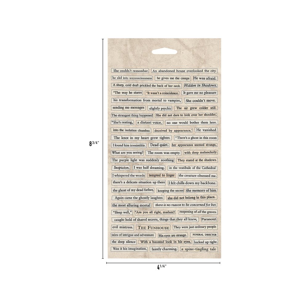 Idea-ology Tim Holtz Halloween Sticker Book (TH94402) Idea-ology Tim Holtz Halloween Sticker Book (TH94402)